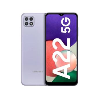 Smartphone Samsung Galaxy A22 violet 6.6 RAM 4 Go stockage 64 Go - 1