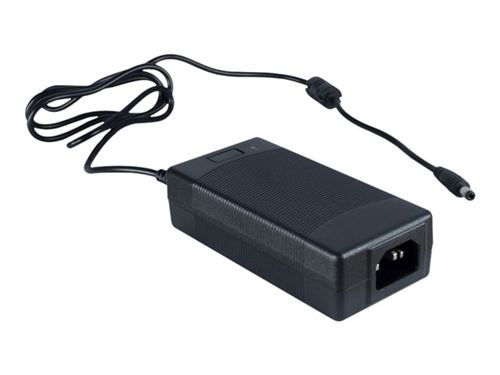 Inter-Tech A80 - Tour - ITX - adaptateur secteur 60 Watt - noir - USB