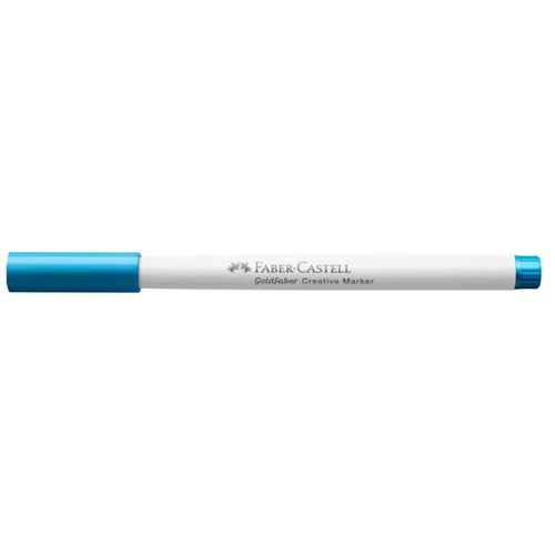Feutre - Bleu océan - 543 - Indélébile - Pointe pinceau - Tous supports - Faber-Castell Goldfaber creative marker