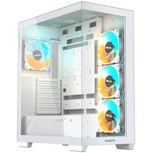 GIGABYTE C500 PANORAMIC STEALTH Midi Tower White