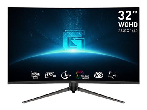 MSI G32CQ5P 31.5 LED 2560x1440 170Hz NOIR