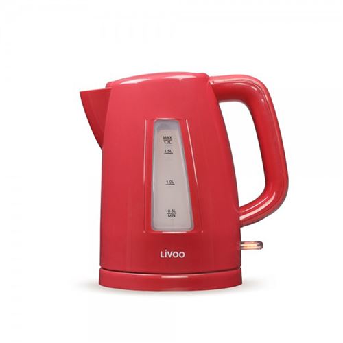 Non Communiqué Bouilloir Electrique Livoo Dod184rc - Grande Capacité De 1,7 L - 2200 W
