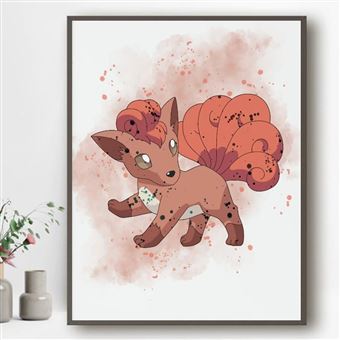 Affiche Pokemon - Décoration murale pour chambre d'enfant fille ou