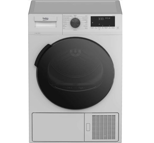 Beko Dh8512Ca0W - Sèche-Linge - Largeur : 59.7 Cm - Profondeur : 59.9 Cm - Hauteur : 84.6 Cm - Chargement Frontal
