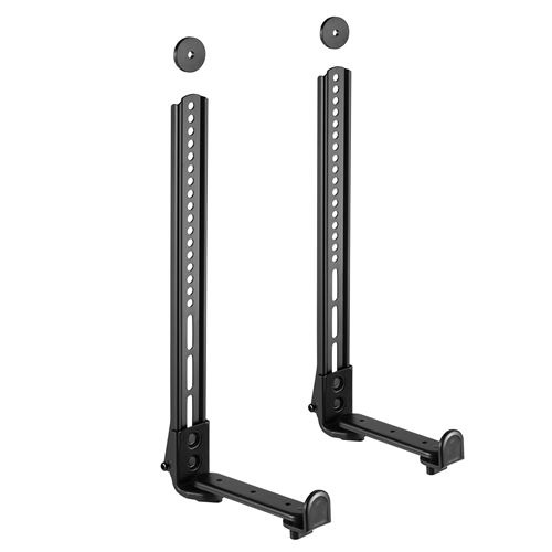 Support universel de barre de son jusqu'à 15kg Support de haut-parleur pour montage sous la TV