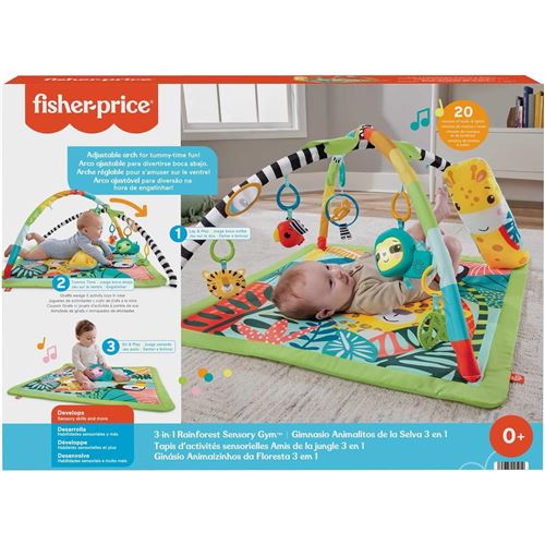 Non Communiqué Vert Fisher-Price Jungle 3 En 1 Tapis D'éveil