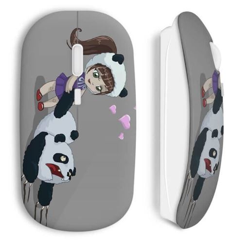 Souris Sans Fil Petite Fille Panda Maniacase