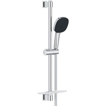 Doucheset met 2-straals douchekop, staaf, slang en planchet - GROHE Vitalio Comfort 110 26929001 - Waterbesparend - Chroom - 1