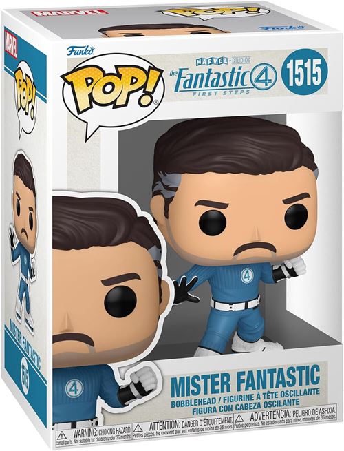 Funko Multicolore Figurine Marvel The Fantastic 4 Mister Fantastic - Image 4