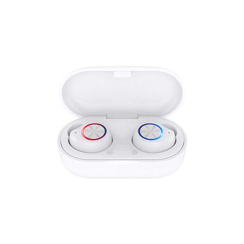 Mini sans Fil Bluetooth 5.0 Écouteurs Intra-Auriculaires Stéréo HiFi Écouteurs(Blanc)-Chronus
