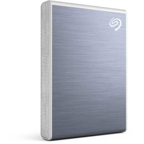 Seagate One Touch SSD STKG2000402 - SSD - 2 TB - extern (draagbaar) - USB 3.0 (USB-C aansluiting) - blauw - met Seagate Rescue Data Recovery