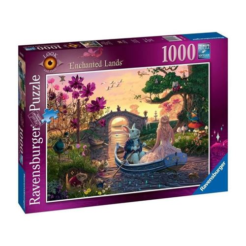 Ravensburger - Puzzle 1000 Pieces - Le Pays Des Merveilles