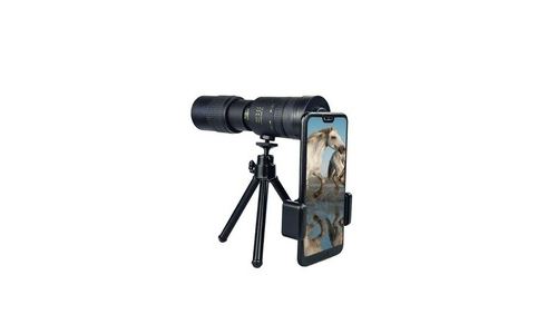 Télescope monoculaire à zoom super téléobjectif 10-300x40mm pour les activités de plein air de voyage à la plage sports