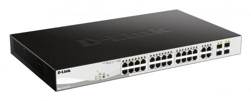 Commutateur géré intelligent D-Link DGS-1210-24P/E 24 ports 1000BASE-T PoE + 4 ports combinés 1000BASE-T/SFP - Image 5