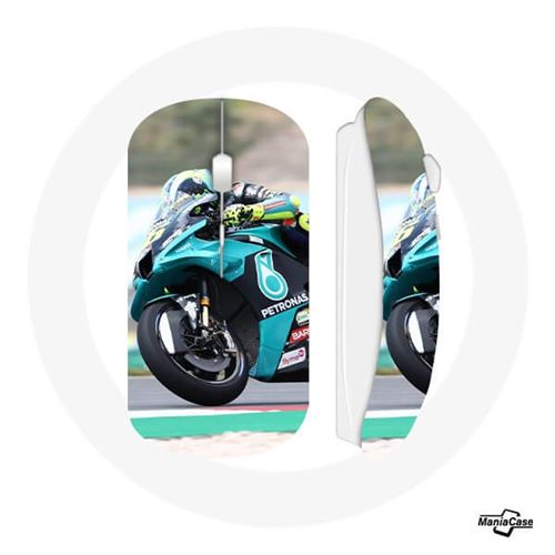 Souris sans fil Valentino rossi moto Bleu Maniacase
