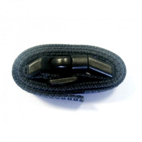 NUM'AXES - Sangle nylon - gris - pour colliers anti-aboiement et anti-fugue - 25 mm - 76 cm
