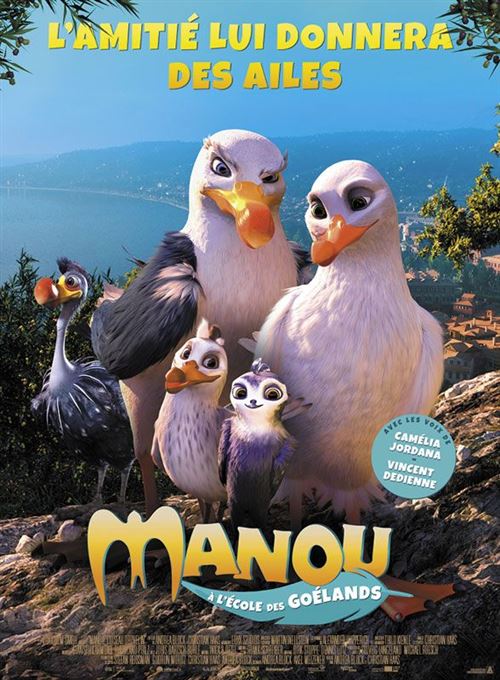 MANOU A L'ECOLE DES GOELANDS - 2019 - 40x60cm - Affiche de cinéma originale pliée