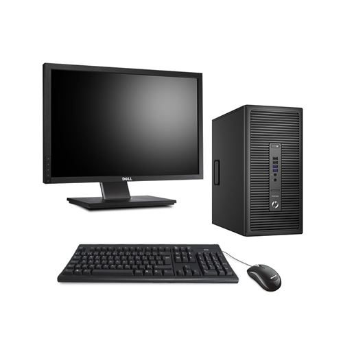 Ordinateur De Bureau - HP - HP Prodesk - - 256Go SSD - Intel Core I3-6100 3,7Ghz - 8Go (8192Mo)