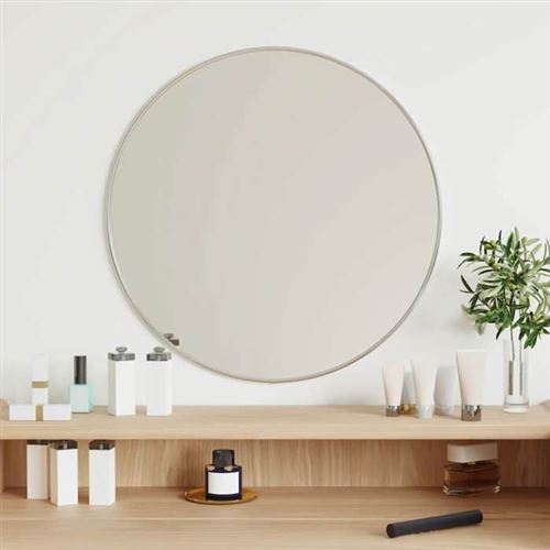 VIDAXL - Miroir de Maquillage Mural - Argent - Image 3