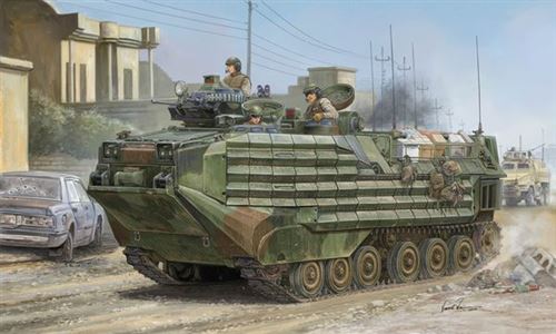 Maquette Hobby Boss AAVP-7A1 RAMS/RS W/EAAK- 1/35 - Maquette militair