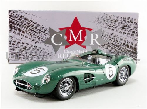 Voiture Miniature de Collection CMR 1-18 - ASTON MARTIN DBR 1 - Winner Le Mans 1959 - Metal Green - CMR113