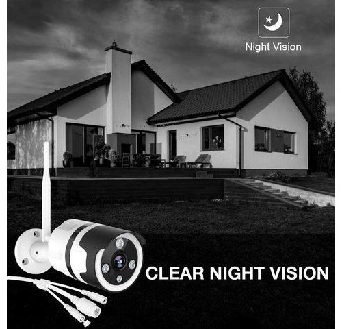 NETVUE Caméra de Surveillance Extérieure, WiFi 1080P Compatible avec Alexa,  Vision Nocturne, Détection de Mouvement, Audio Bidirectionnel - Caméra de  surveillance - Achat & prix