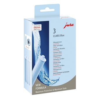 Filtre à charbon jura CLARIS blue bleu 3 pc(s)