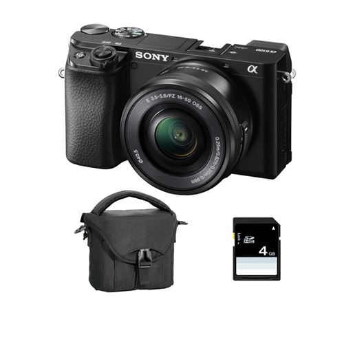 Sony - Alpha 6100 - Appareil Photo Hybride - Objectif 16-50mm - Noir - Image 2