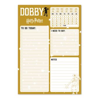 Bloc-Notes Bureau Harry Potter Dobby - Bloc note papier - Achat
