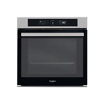 Whirlpool Absolute Glass AKZ9635IX - Four - encastrable - niche - largeur : 56 cm - profondeur : 55 cm - hauteur : 60 cm - avec système auto-nettoyant - classe A+ - acier inoxydable - 1