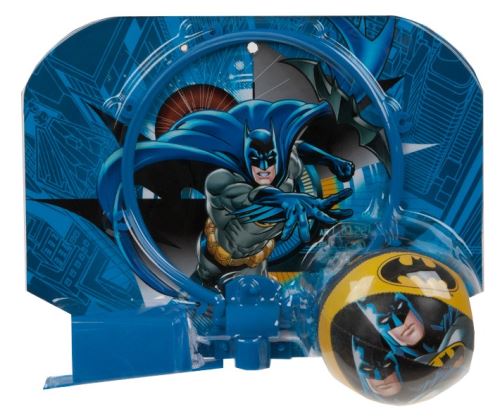 Kamparo anneau de basket-ball avec ballon Batman bleu 29 x 22 cm