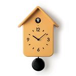 Coucou Animé Figurines Danse Horloge à Coucou En Bois Véritable, Avec