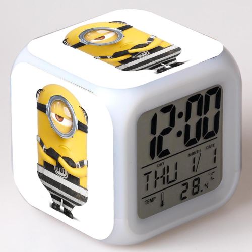 Stack Réveil Enfant Led Multifonctionnel Coloré - Despicable Me32 #30 - Image 2