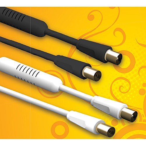 Engel Axil MP7674N câble coaxial 1,5 m Noir - Câbles coaxiaux (1,5 m, Male Connector/Female Connector, Droit, Droit, Noir, Aluminum Mylar)