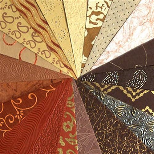Papier du monde A4 20 feuilles ocre