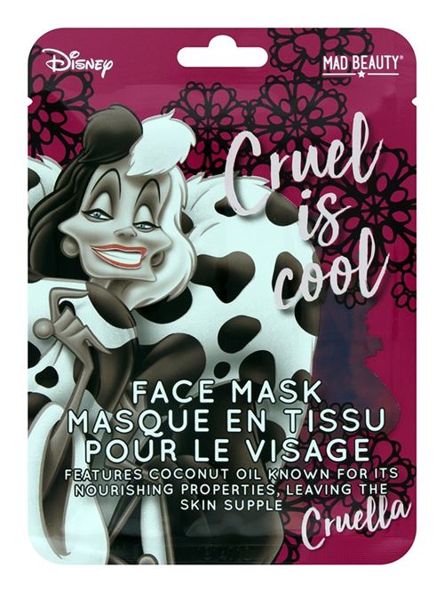 Walt Disney Masque Facial Disney Villains Cruella - Huile de