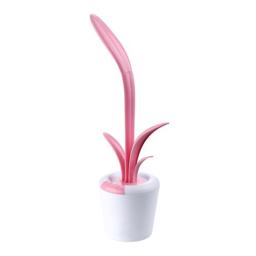 Bureau Couleur Romantique LED Lampe de Bureau Bureau D'Étude Étudiants Protection Lampe de Bureau USB Rose Pl281
