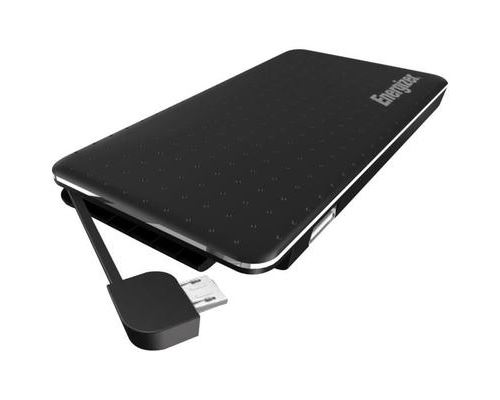 POWERBANK ENERGIZER 5000 mAh CABLE NOIR AV CABLE MICRO USB INTEGRE
