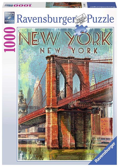 Ravensburger Puzzle 19835 Rétro New York