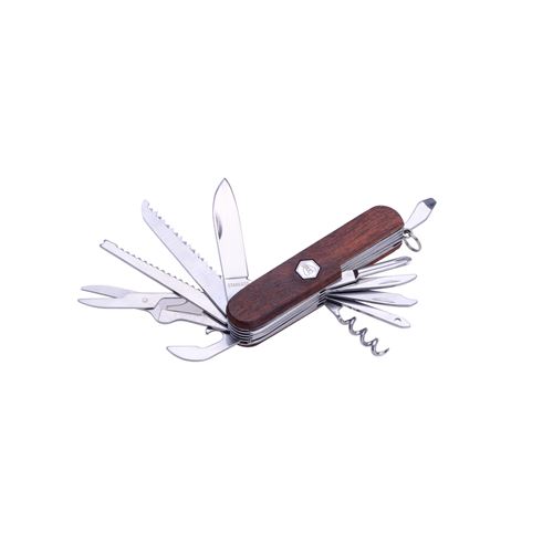Couteau multifonctions manche en bois de santal rouge