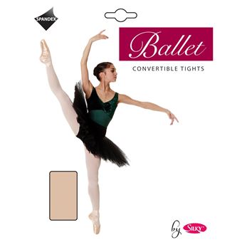 Silky Ballet - Collants convertibles (1 paire) - Femme (XL) (Noir) - UTLW160 - 1