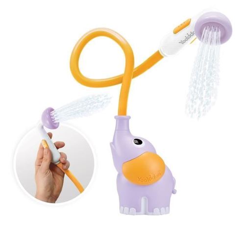 yookidoo 40160 purple, shower de bébé éléphant, une piece