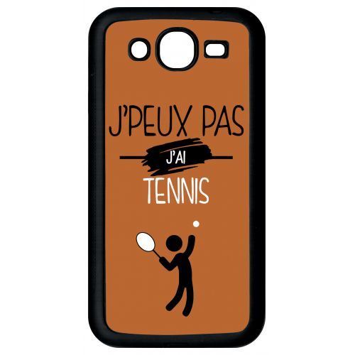 Coque samsung galaxy mega i9150 j peux pas j ai tennis 8