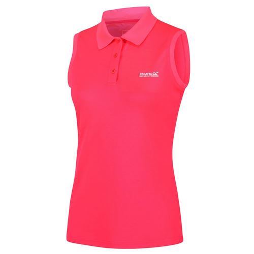 Polo sans manches Regatta Tima neon pink sm polo l Rose taille : L réf : 18376