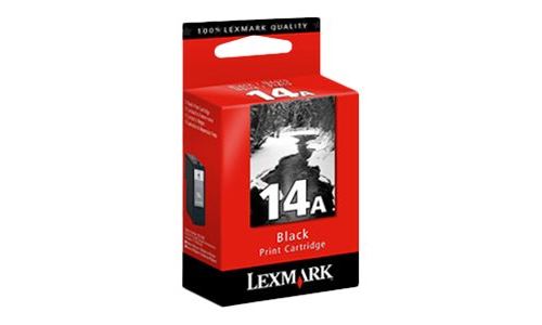 Lexmark Cartridge No. 14A - noir - originale - cartouche d'encre