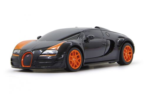 Rastar RC Bugatti Grand Sport Vitesse échelle 27 MHz 1:24 noir