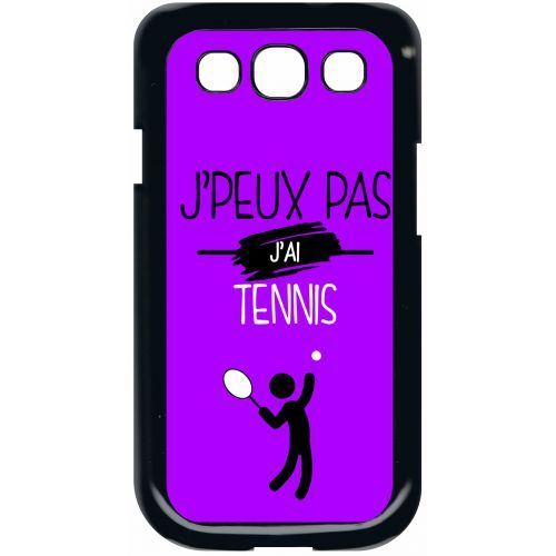 Coque samsung s3 j peux pas j ai tennis 7