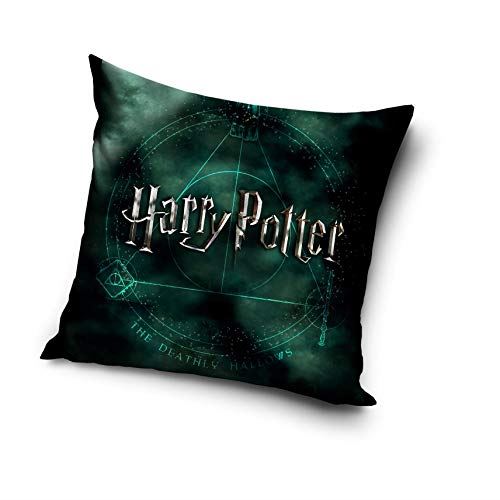 Mgs33 Taie Housse d'oreiller Compatible Harry Potter, Polyester 40 x 40