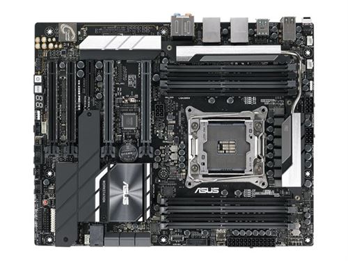 ASUS WS X299 PRO/SE Intel X299 LGA 2066 ATX carte mère - Cartes mères (DDR4-SDRAM, DIMM, 2133,2400,2666,3600,4000 MHz, 128 Go, Intel, Intel Core X-series)