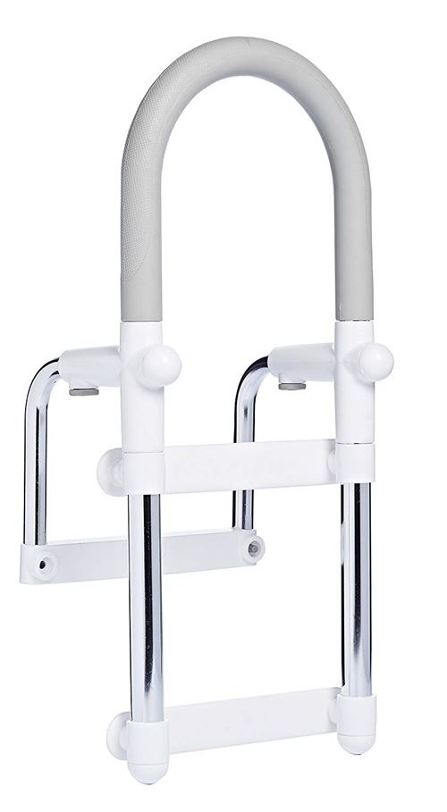 Ridder A0030011 Barre pour Entrer dans la Baignoire Aluminium/Plastifiée Blanc 23,5 x 13 x 50 cm